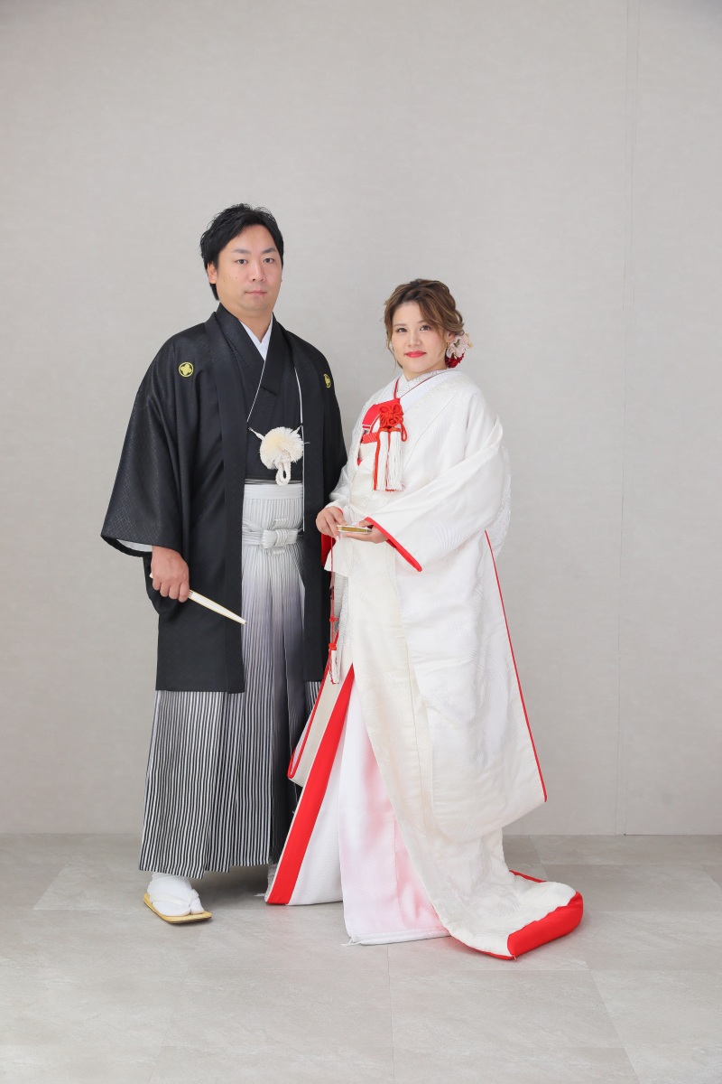 白無垢にお着替え