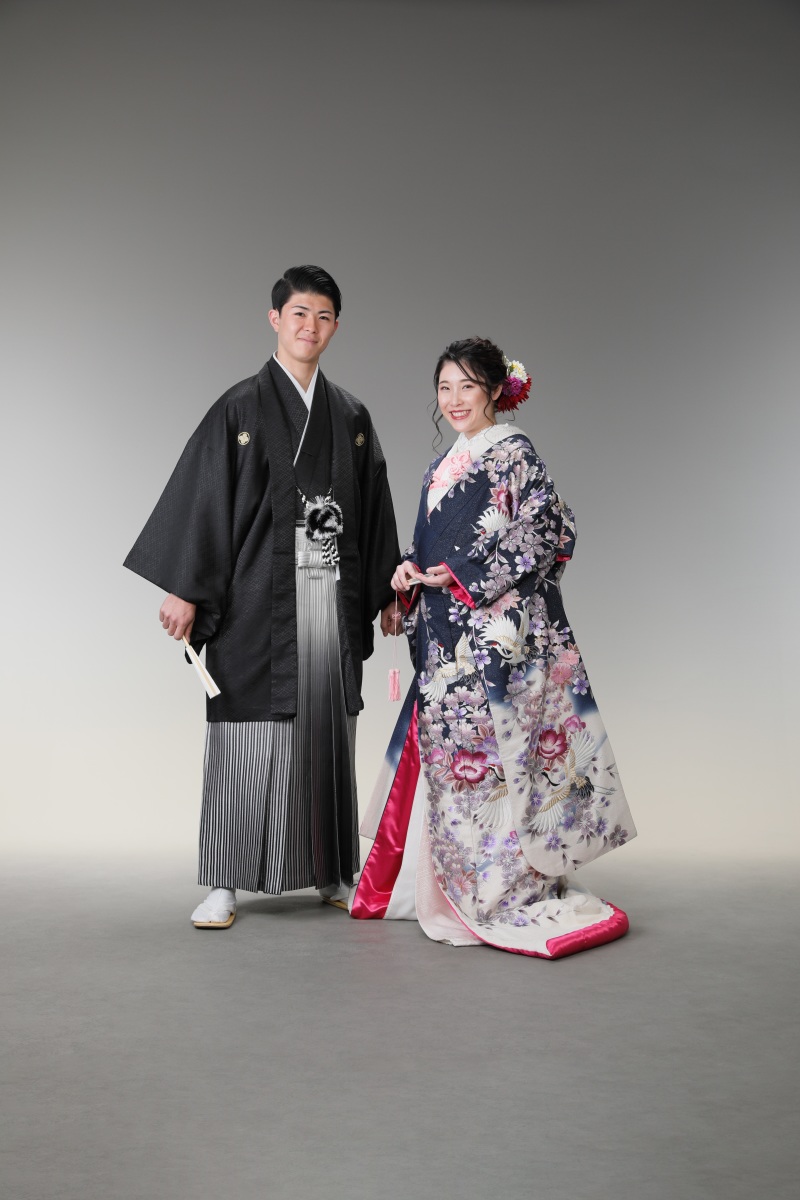 色打掛にお着替え