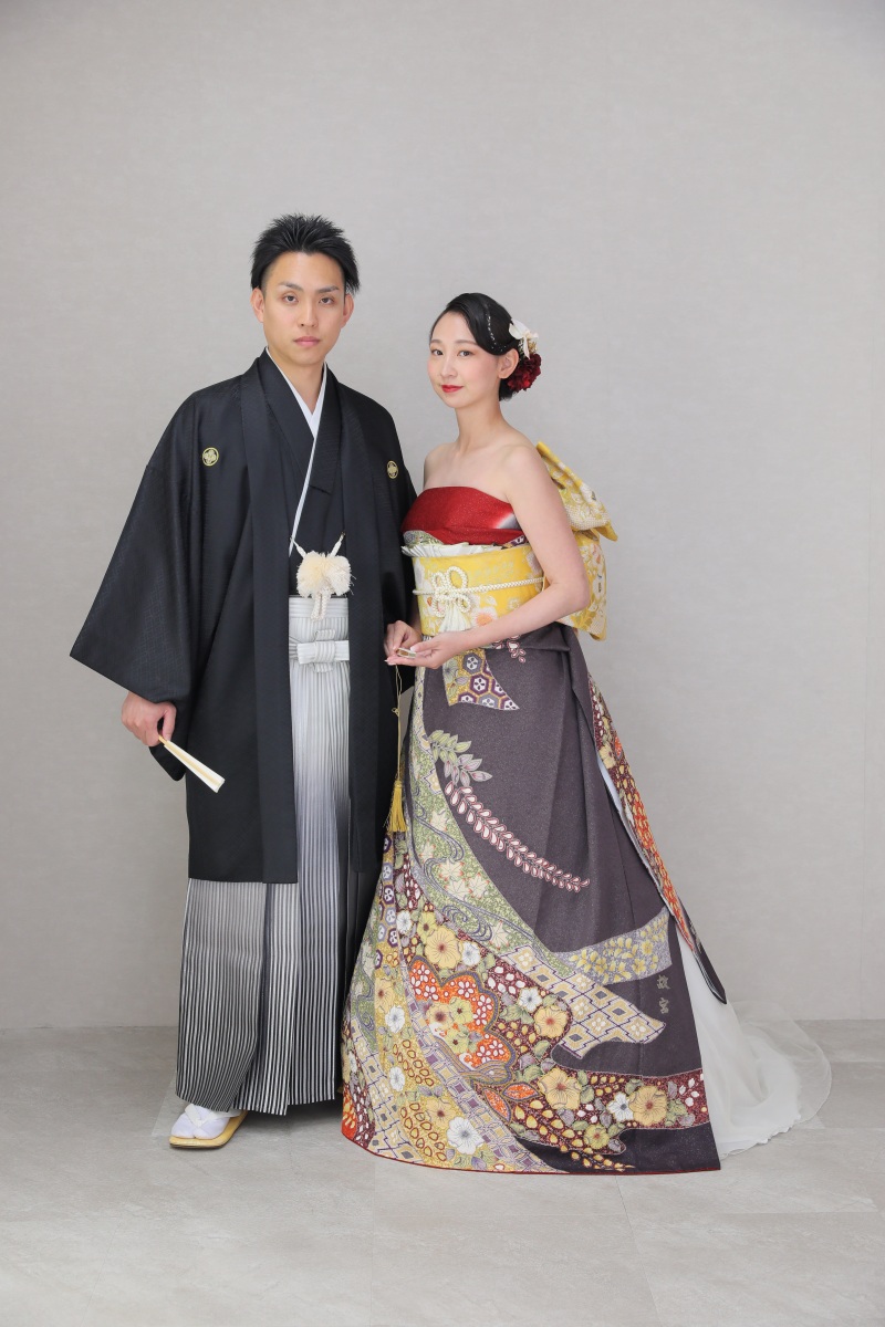 ドレス着物にお着替え