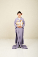 色掛下ライトパープル