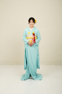 色掛下ターコイズ