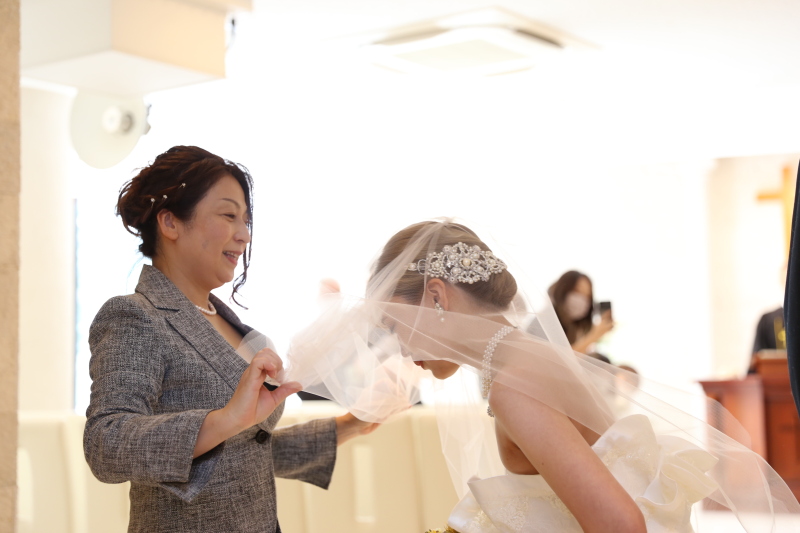 ベールダウンセレモニー