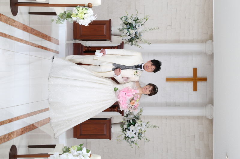 婚礼の基本ポーズ