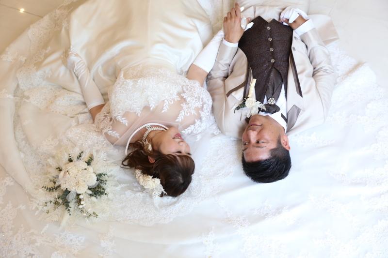 洋装チャペルでの１枚