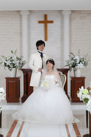 洋装チャペル挙式