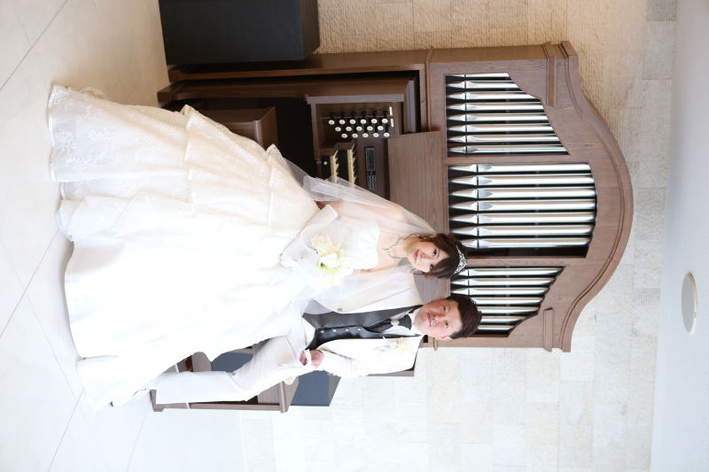 オルガンでの1枚