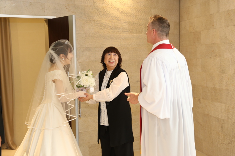 リハーサル・ベールダウンセレモニー