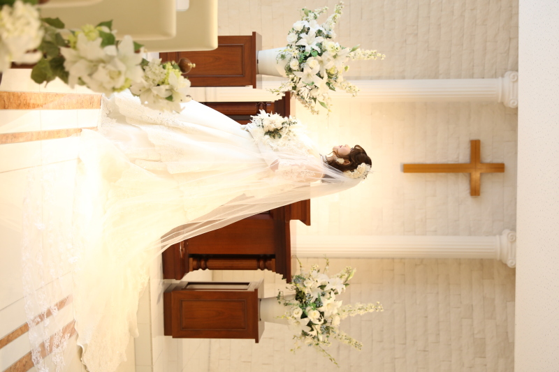 新婦様のソロカット