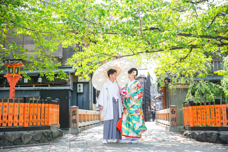 和装ロケーション撮影（巽橋周辺）