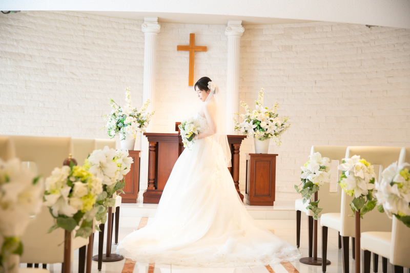 新婦様のソロカット