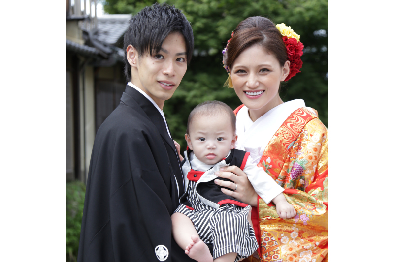 パパとおそろい！