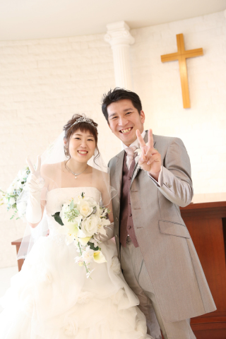 洋装チャペル撮影