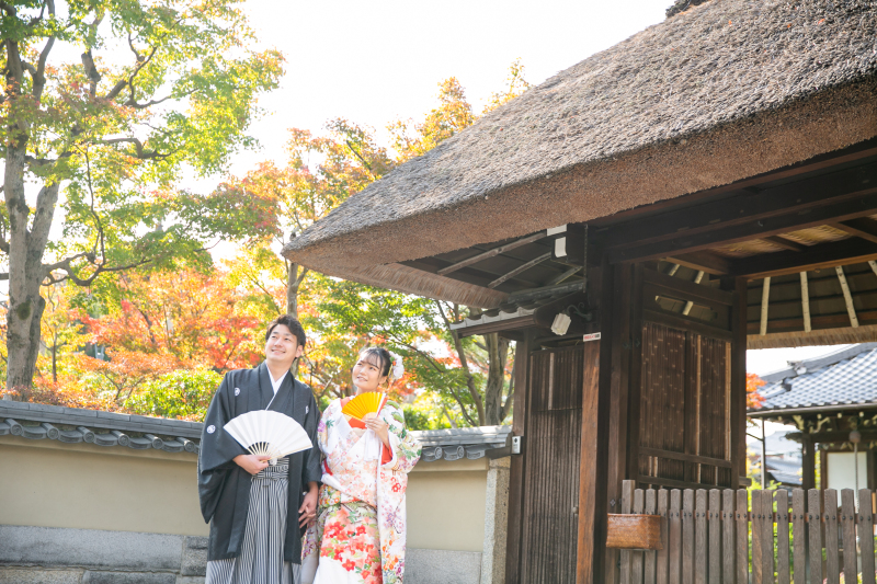 ねねの道の近くで