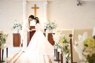 洋装チャペル撮影