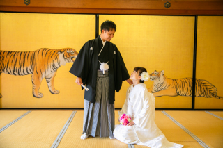 和装ロケーション撮影（金戒光明寺）