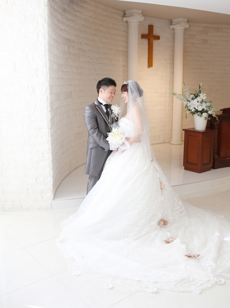 挙式前の記念撮影