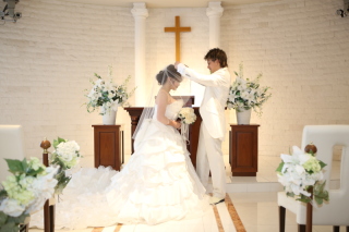 洋装チャペル撮影
