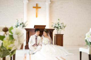 洋装チャペル撮影