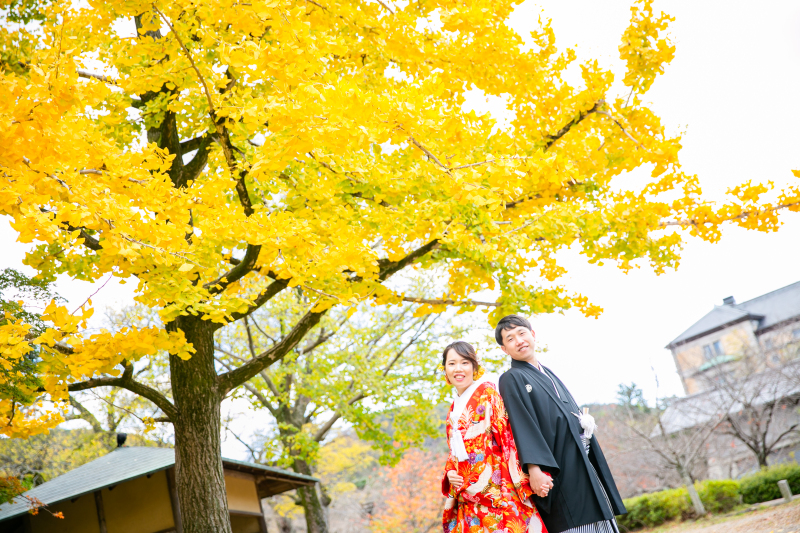 和装ロケーション撮影(円山公園)