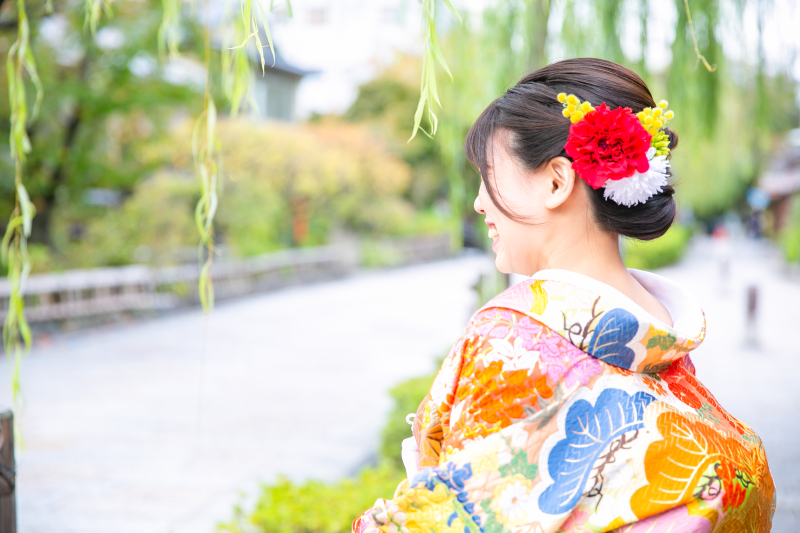 ヘアセットも素敵に