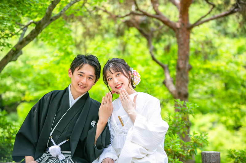 指輪披露シーン