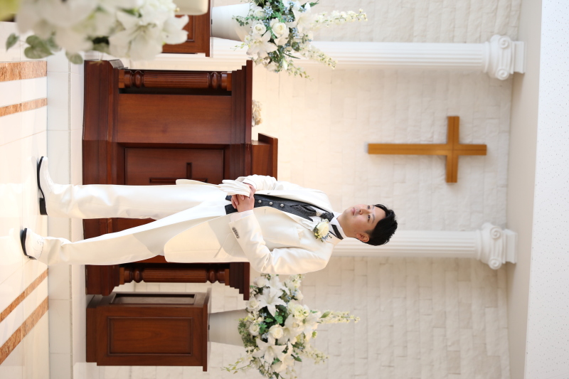 新郎ソロカット