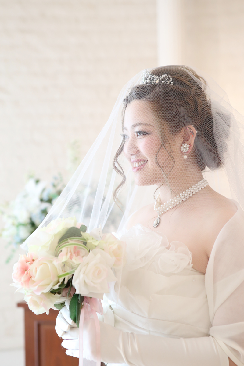 印象的なのは「母にベールをさげてもらったとき」