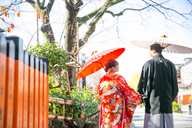 和装ロケーション撮影(巽橋周辺)