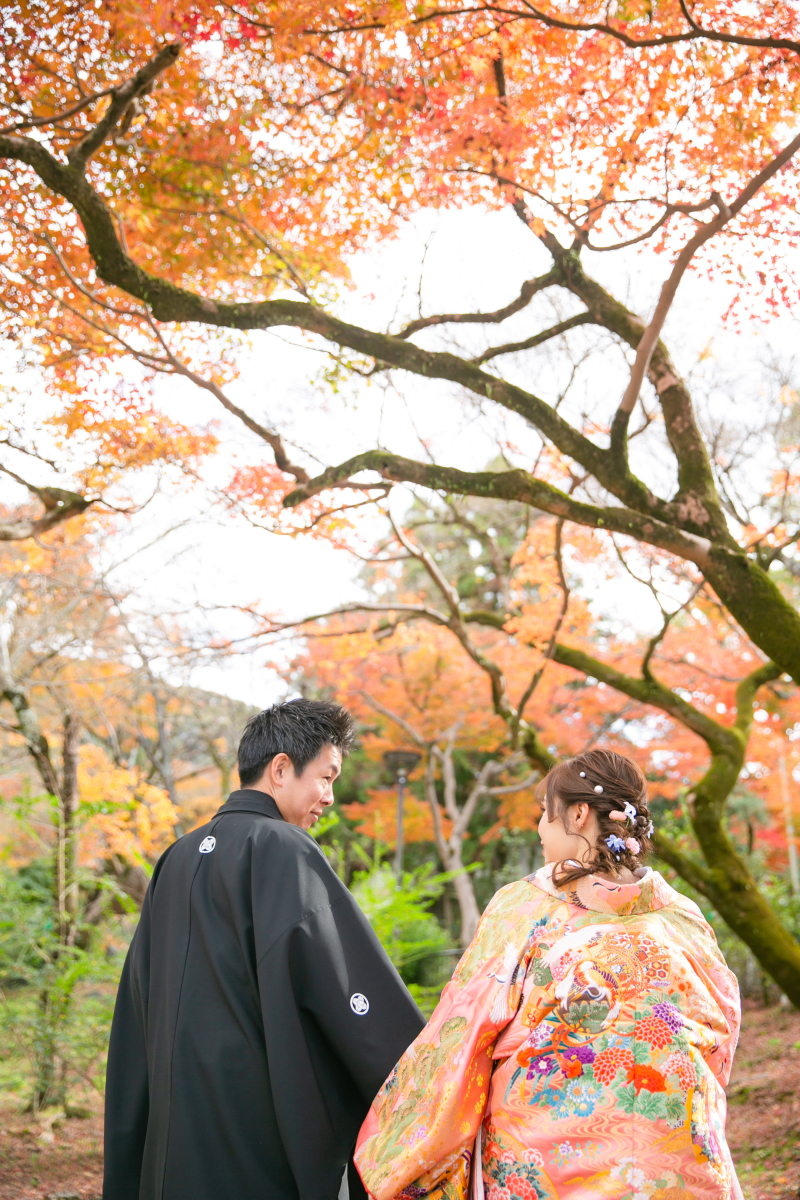 和装ロケーション撮影（円山公園）