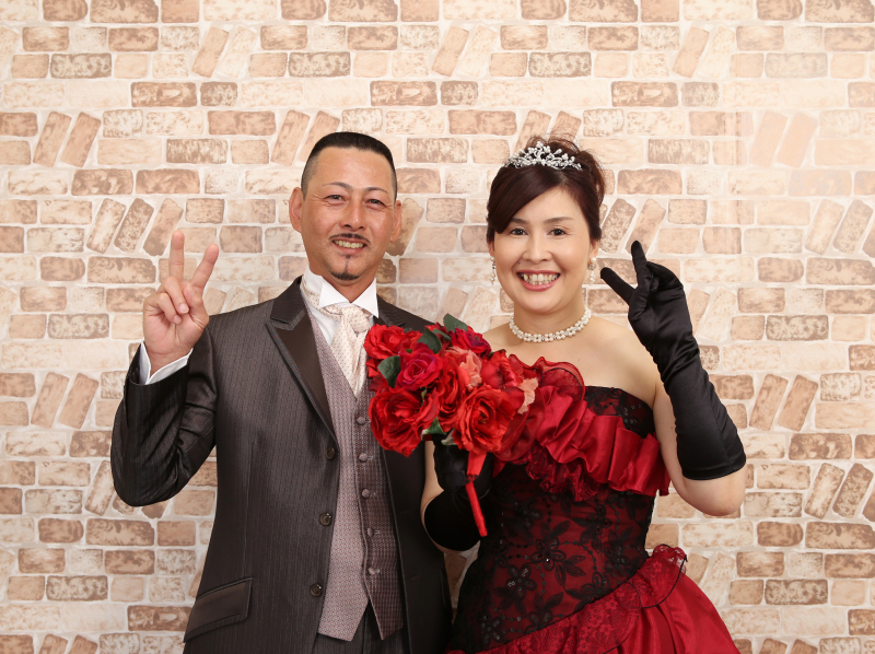 洋装スタジオ撮影