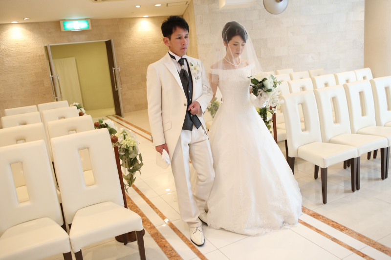 挙式リハーサル・・♡