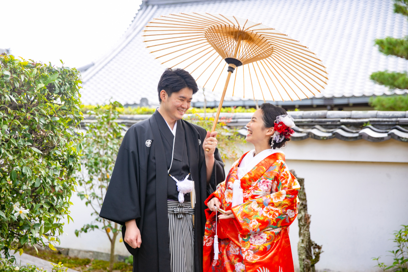 お庭からスタート