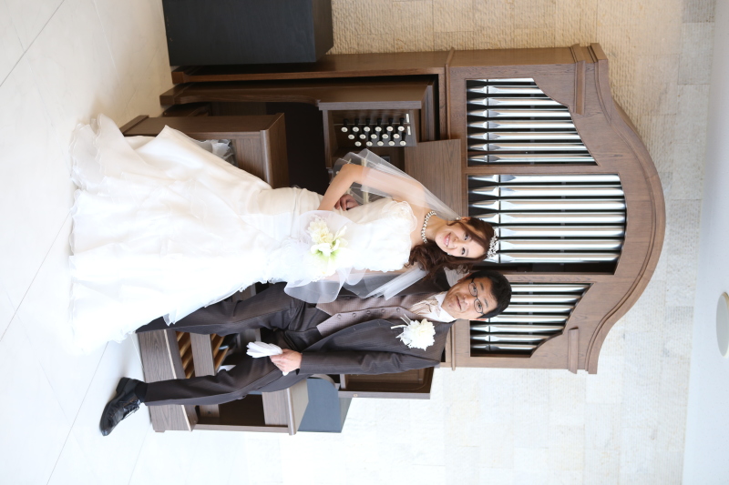 オルガンでの一枚