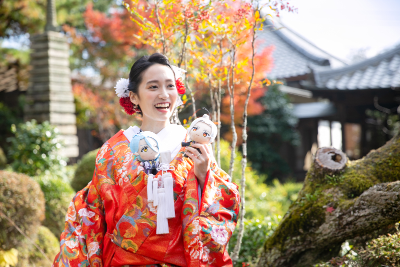 お持ち込みのグッズと共に