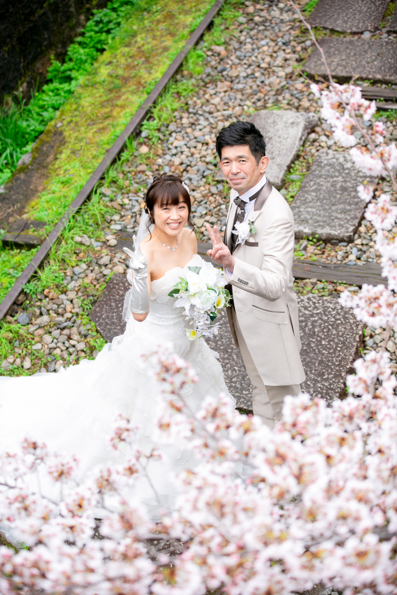 洋装ロケーション撮影