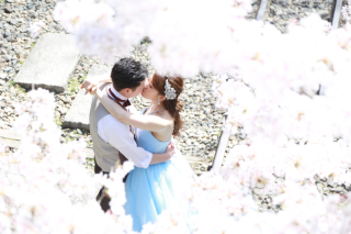 【蹴上インクライン】桜に祝福されて