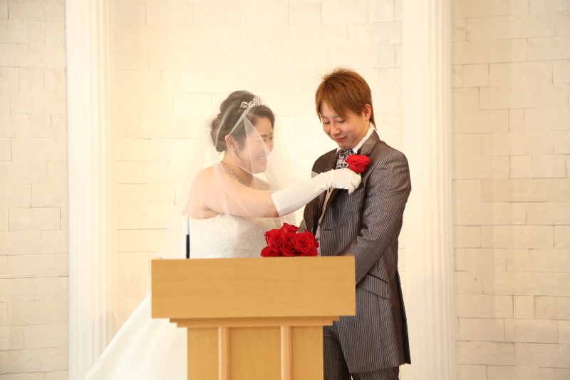 ブーケセレモニー② ~新婦様から新郎様へ~