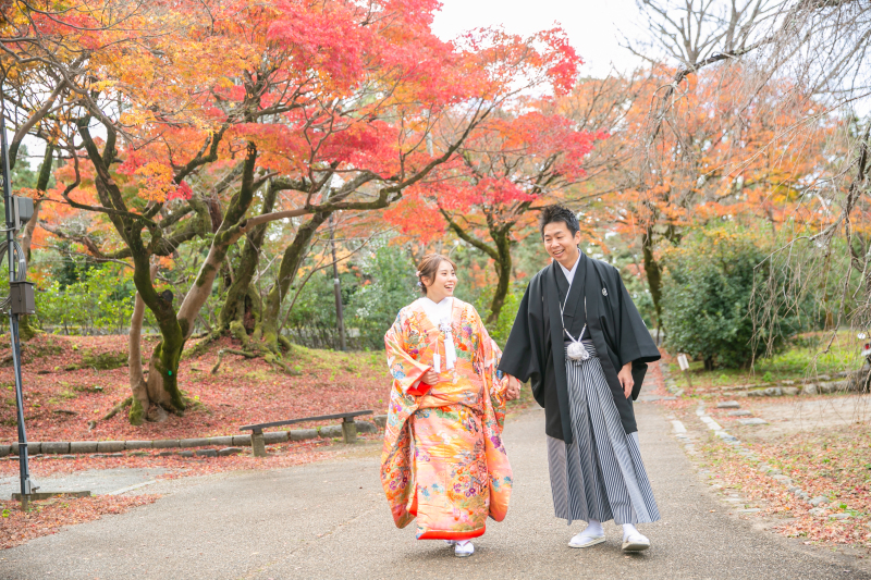 歩いていただきました