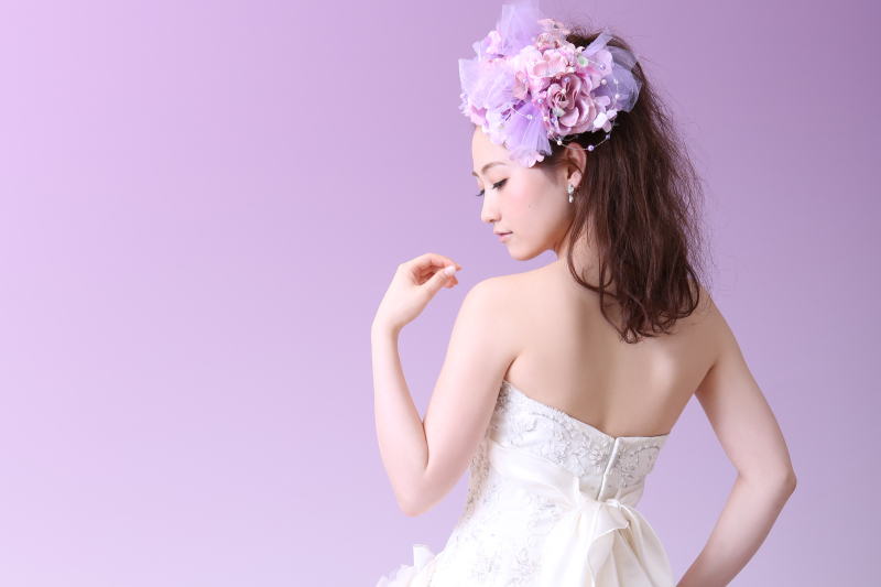 【ソロ/フォトウェディング】洋装スタジオ+撮影全データ(55,000円税込)写真100カット+衣装ランクアップなしで選び放題