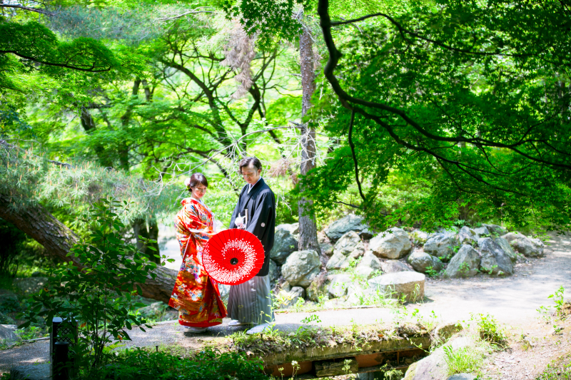【円山公園周辺 京都ロケーション撮影プラン】全データ150カット込+衣装代込 追加料金一切不要