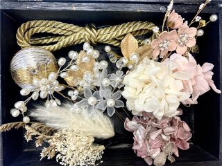 和装ﾄﾞﾗｲﾌﾗﾜｰ ﾚﾝﾀﾙﾍｯﾄﾞﾊﾟｰﾂ ﾋﾟﾝｸ系