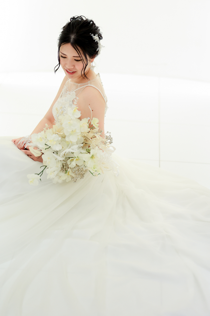 新婦のソロショット