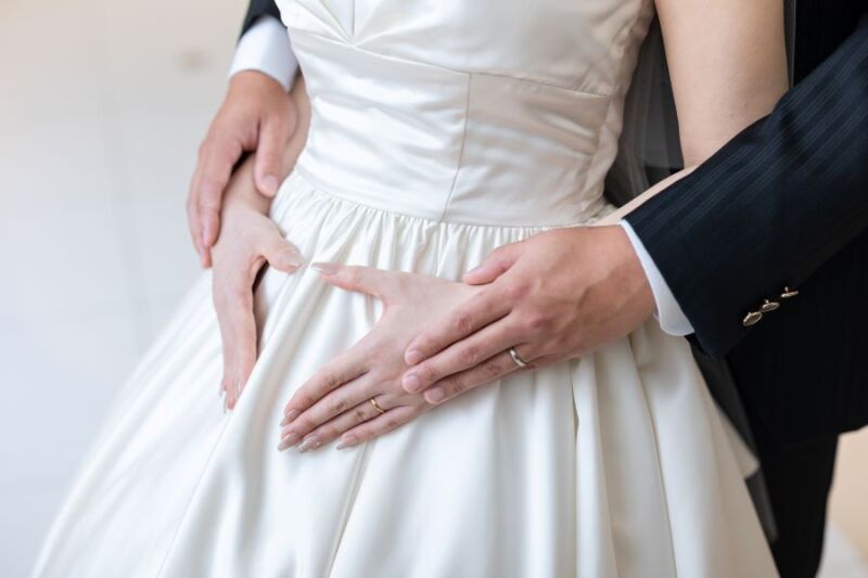 笑顔あふれるマタニティフォト