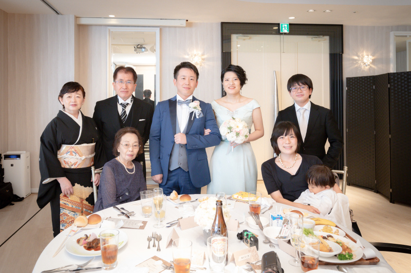 大切な家族と一緒に、幸せの瞬間を一枚に。