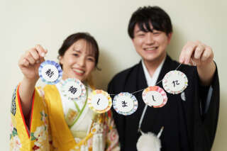 持ち込みグッズでの撮影