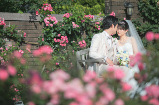 小さな結婚式　横浜店_ガーデン　ロケーション(＋33,000円)