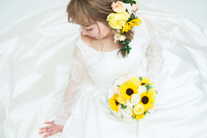 【結婚報告・年賀状にも◎】大切なご家族も一緒に撮影OK*