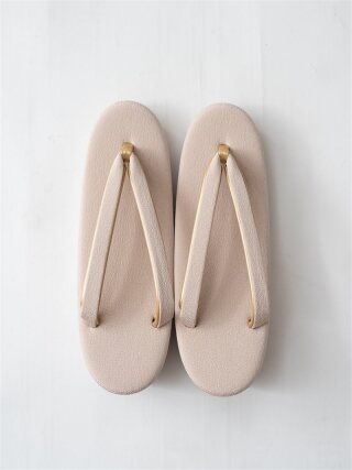 新婦草履：白茶L(3段) 