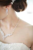 ネックレスイヤリング：AT1402 