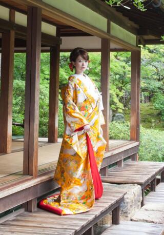 遠山離宮の舞(黄色) とおやまりきゅうのまい 